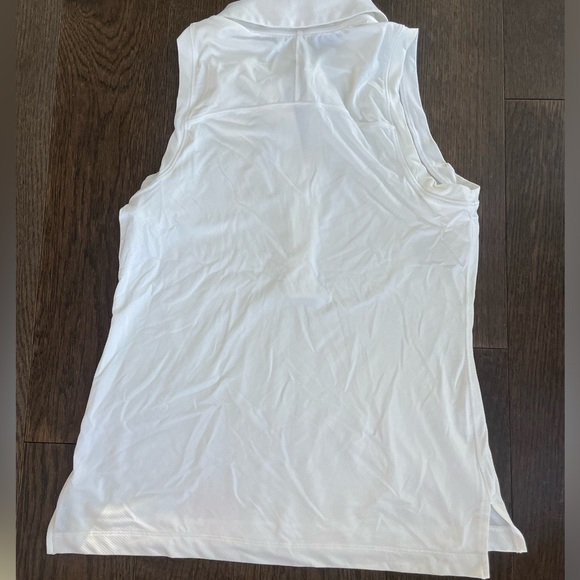 Lululemon white sleeveless polo - Picture 5 of 5